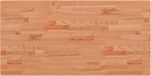 vidaXL Wastafelblad - 100x50x2,5 cm - Massief Beukenhout