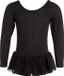 ZIGZAG Gymnastik-Bodysuit Lulu Zwart Unisex Kinderen Maat 128