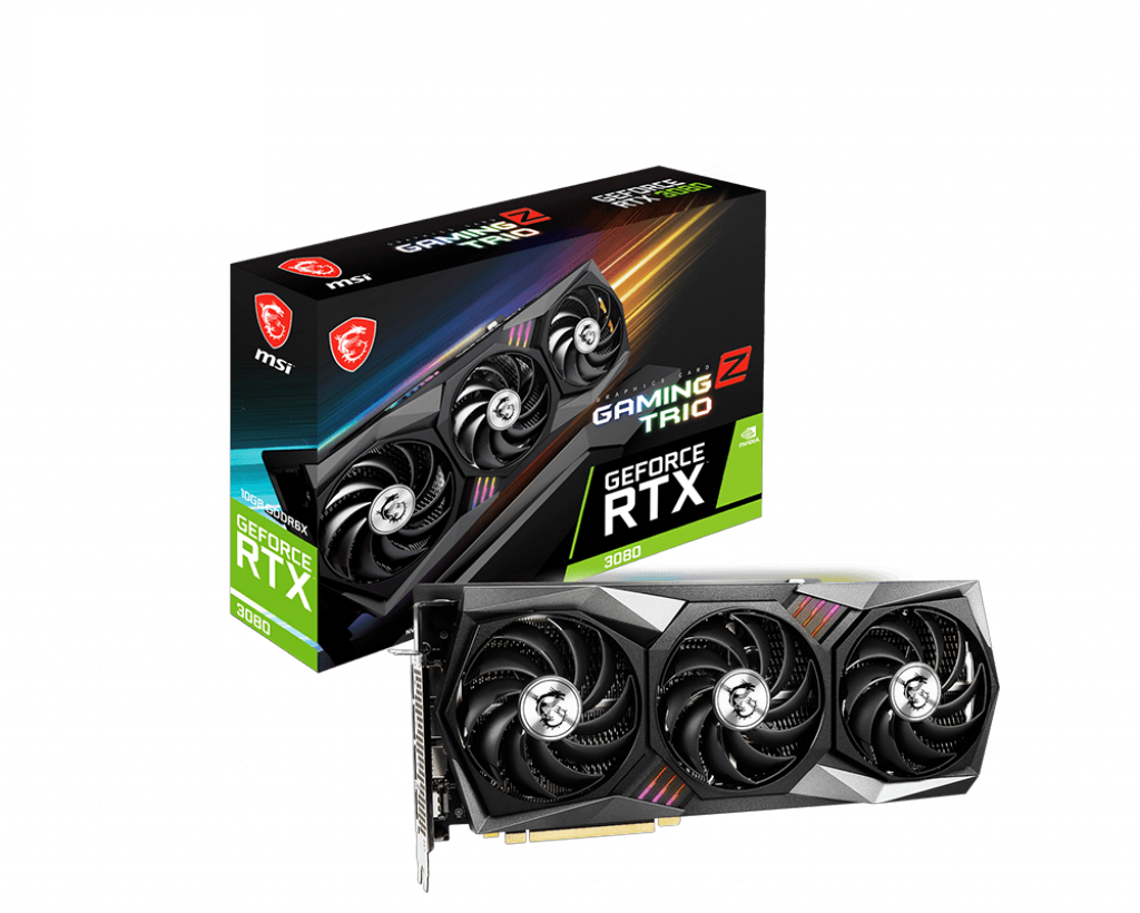 MSI RTX 3080 GAMING Z TRIO 10G LHR