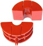 ROTHENBERGER Spanbekkenset voor ROCUT 110, 32mm, 2 halve schalen - 55026