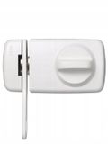 ABUS 7030 overheaddeur wit met knop