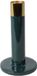 Decostar Bougeoir Madras 7 x 12,5 cm Acier Vert/Or
