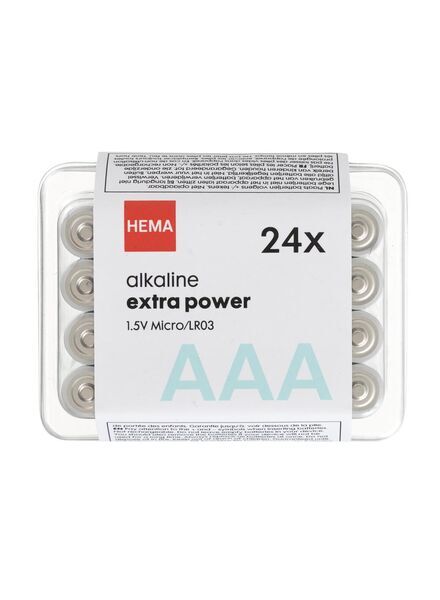 HEMA 24-pak AAA Batterijen