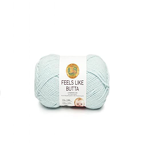 Lion Brand Yarn Voelt als Butta Yarn, Ice - 1 skein
