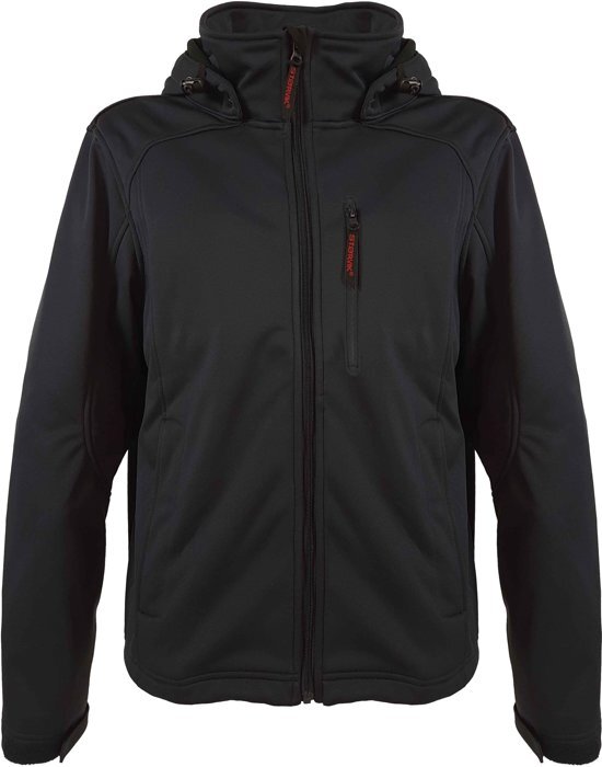 StÃ¸rvik Storvik Napier - Softshell jas - Heren - Maat M - Zwart