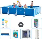 Intex Rechthoekig Frame Zwembad - 450 x 220 x 84 cm - Blauw