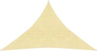 vidaXL Zonnezeil 160 g/m² 3x3x4,2 m HDPE Beige