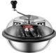 Merkloos Bladko Trimmer - met Roestvrijstalen Messen - voor Twisted Spin Cut Clear Dome - Trimmerkop - Handmatige Bud Trimmer - 16in Bowl - Zilver