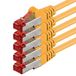 1aTTack Cat6 S/FTP netwerkkabel 5m Geel