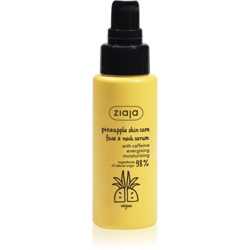 ZIAJA Piña Caffeine Face and Neck Serum 50ml