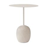 &Tradition Table Lato LN8 Ivory white-Crema diva marble