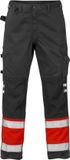 Fristads Hi Vis Broek Klasse 1 2032 Plu - Hi-Vis rood/zwart - C58