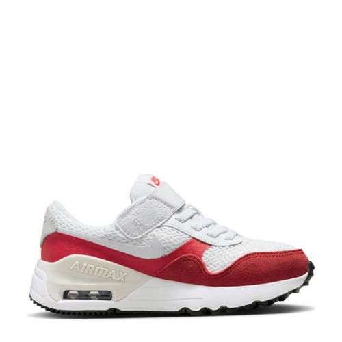 Nike Air Max Systm Sneakers - Wit/Rood