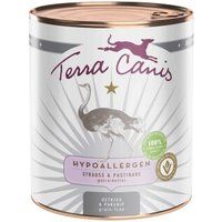 Terra Canis Natvoer Hond Hypoallergeen Adult Struisvogel 6x800 g