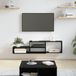 Maison Exclusive - Support TV mural, 120x25x28,5 cm, en panneau de fibres de bois