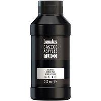 Liquitex Basics - Mars Black - Opaque - Satin - Fluid - 250 ml Acrylic Paint