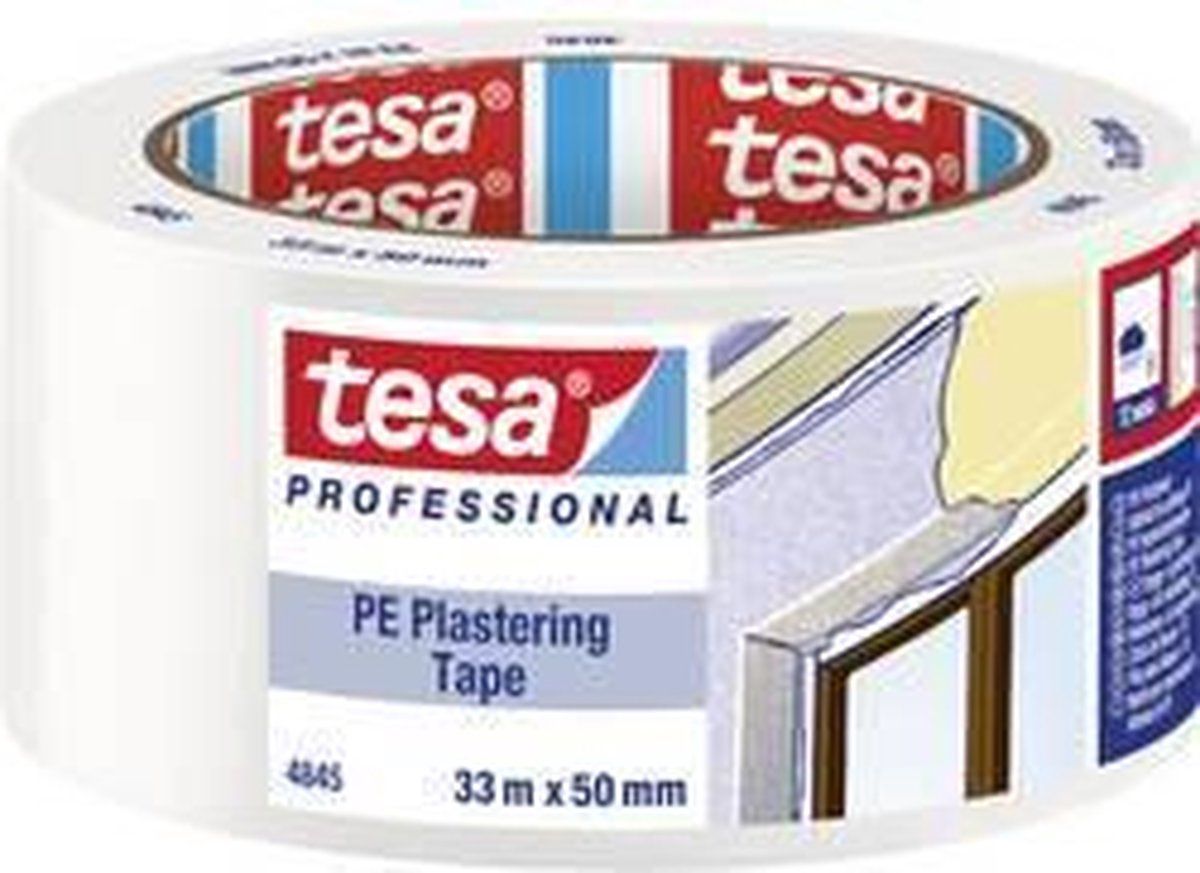 tesa 04845-00001-00 Putzband white (L x B) 33m x 50mm 1St.