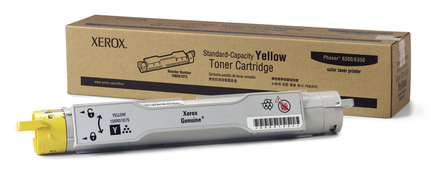 Xerox Standaard capaciteit tonercartridge - geel - Phaser 6300/6350