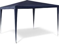 Merkloos Partytent - 3x3 m - Kunststof - Blauw