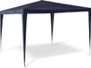 Merkloos Partytent - 3x3 m - Kunststof - Blauw