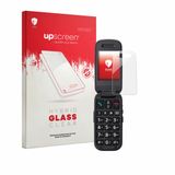 upscreen - Screenprotector voor Panasonic KX-TU446 - Folie Beschermfolie Beschermglas transparant