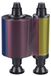 Evolis ruban d'impression demi-panneau YMCKO
