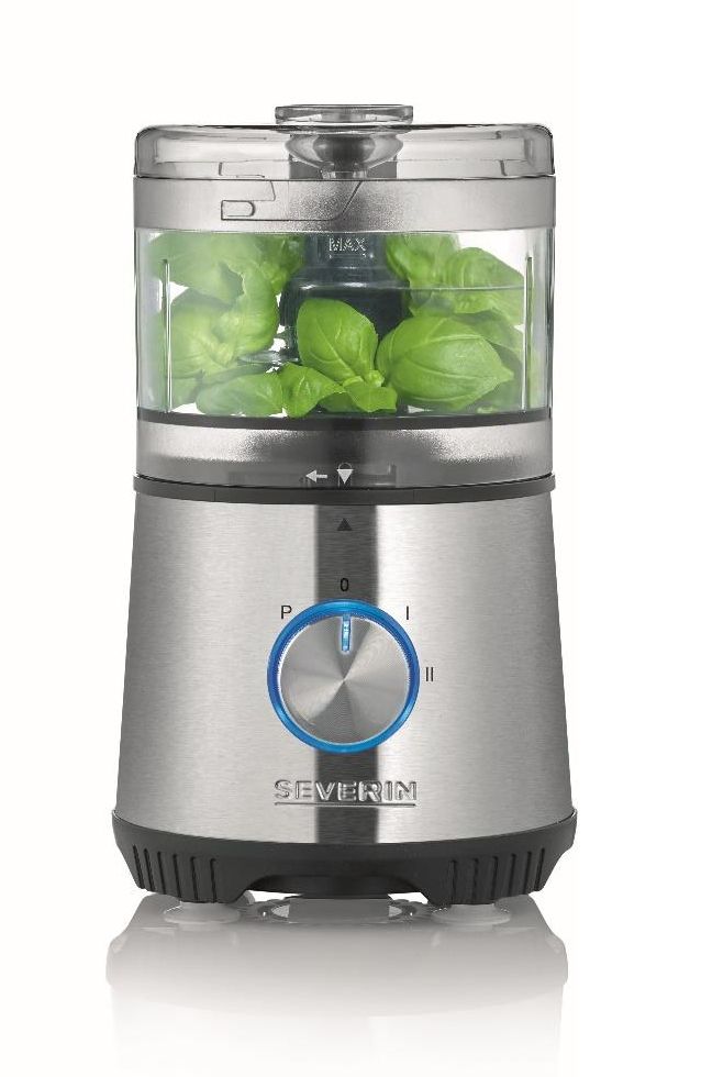 Severin KM 3865 elektrische hakmolen - 0.5L - 400W - Zwart/RVS