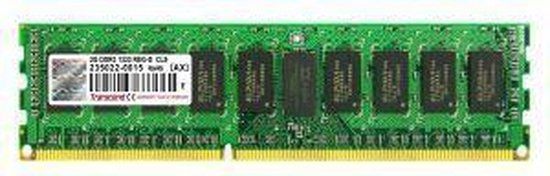 Transcend Information Transcend 8GB DDR3 geheugenmodule 1 x 8 GB 240-pin DIMM ECC 1333 MHz