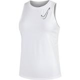 Nike Swoosh Tanktop Dames-Wit, Maat L