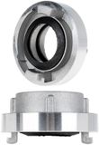 Garronda Storz koppeling 2 inch 52 mm binnendraad - aluminium koppeling voor pompen & watertransportsystemen - compatibel met Storz 52-C systeem