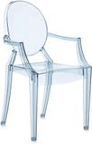 Kartell Lou Lou Ghost kinderstoel blauw