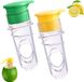 Sans marque 2 pièces presse-agrumes manuel pour citrons, limes et oranges avec bec verseur