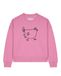Watapparel Sweatshirt 'Le Poulet' eosine / zwart