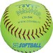 Covee/Diamond CD-544 Softbal PolyCore Leder (1st.) - Neon-Geel