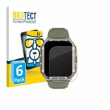 BROTECT Screenprotector 6 Stuks voor Blackview W80 Pro 1,91" Transparant