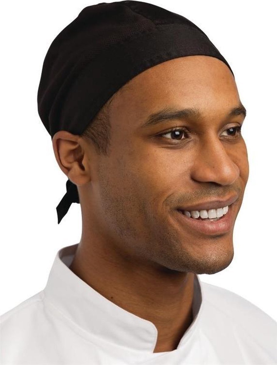 Whites Chefs Clothing Whites Nevada bandana zwart