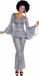 Amscan Kostuum Dancing Queen Dames Polyester Zilver Mt L