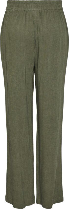 PIECES PCVINSTY HW LINEN Broek - Deep Lichen Green - W32/L30