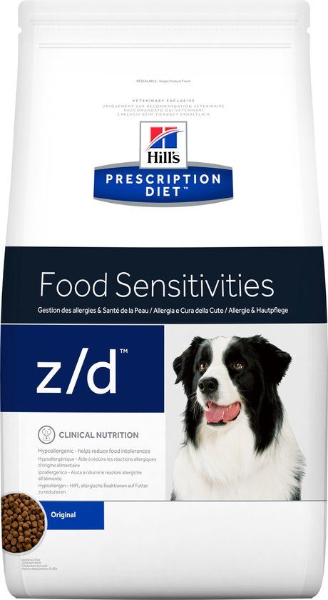 Hill's Prescription Diet Z/D Food Sensitivities hondenvoer 10 kg