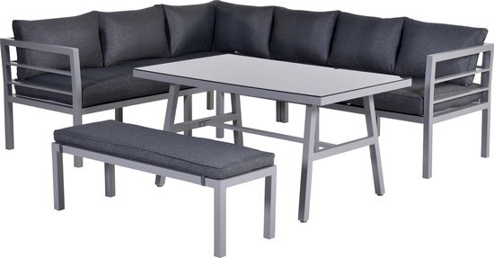 Garden Impressions - Blakes lounge diningset - arctic grey