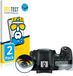 BROTECT - Protecteur d'écran pour Canon EOS 6D Mark II (écran d'épaule) - Film protecteur transparent couverture complète - 2 Pièces