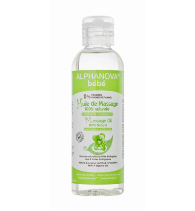 Alphanova Baby organic massage oil 100 ML