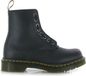 Dr. Martens 1460 Pascal Front Zip Dames Veterboots - Mat Zwart - Maat 38