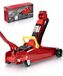 Cric hydraulique 2 tonnes, hauteur minimale de levage 85 mm, hauteur maximale de levage 380 mm, pour automobile et atelier