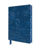 Vincent Flame Tree Publishing Vincent van Gogh: The Starry Night 2027 Artisan Art Vegan Leather Diary Planner