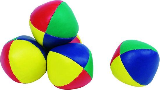 Toys pure Jongleerbal: 6,3 Cm, Multikleuren, Kunststof