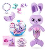 Pets Alive Furmaids by ZURU Zeemeermin Pluche Interactieve Lights Geluiden Meisjes Speelgoed (Purple Bunny)