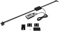 Merkloos / Sans marque Digitale Lineaire Schaal - Meetinstrument Set - Precisie Meten - Groot LCD Display - 0-600 mm - Grijs