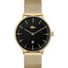 Lacoste Mannen Analoog Quartz Horloge met Gouden Roestvrij Stalen Band 2011224
