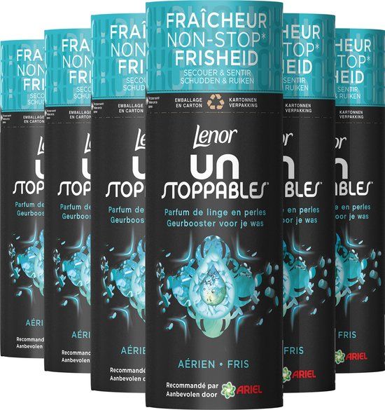 Lenor Unstoppables Fresh Geurparels - Voordeelverpakking (6 x 165g)